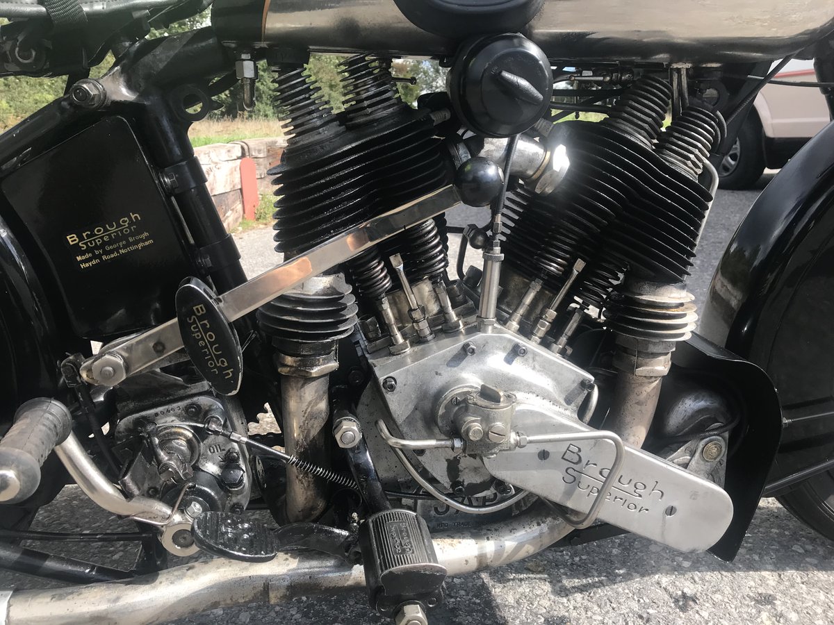 americanmcexp's tweet photo. Thanks to all our riders who joined us over the weekend, we hope you had a great time. Here's a couple of pictures from a pair of stunning #BroughSuperior we spotted at Whiteways in the #SouthDowns.

We're #PeakDistrict bound next weekend, join us!

https://t.co/NENUFOEbPG https://t.co/YHHQYBcKHE