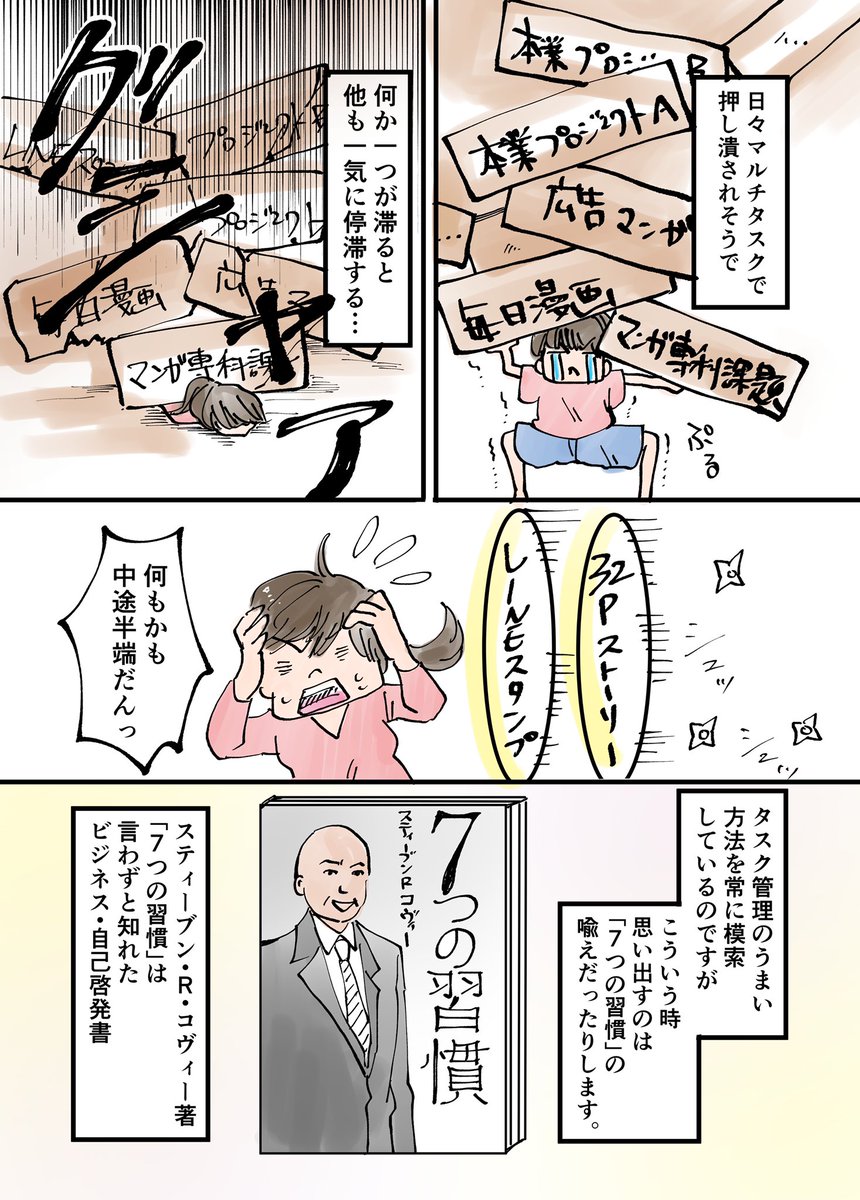 シングルタスクの私が、何とかマルチタスクをこなしている話。

#コルクラボマンガ専科
#漫画が読めるハッシュタグ 