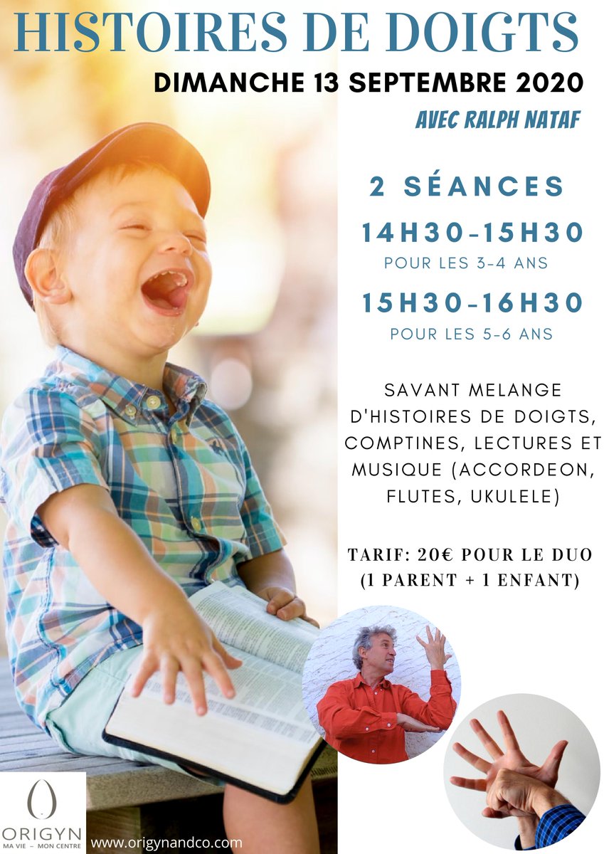 ORIGYNandCO's tweet photo. Spectacle dimanche chez ORIGYN ! 
🥳2 séances pour 2 tranches d’âge : 14h30 les 3-4 ans, 15h30 pour les 5-6 ans. 
🧚‍♀️Tarif 20€ pour le duo (1 parent + 1 enfant). 
🧞‍♂️A réserver directement chez #ORIGYNandco. Plus d’infos : contact@origynandco.com 
#Puteaux #creche #TeamORIGYN https://t.co/8ipIG6BTiX