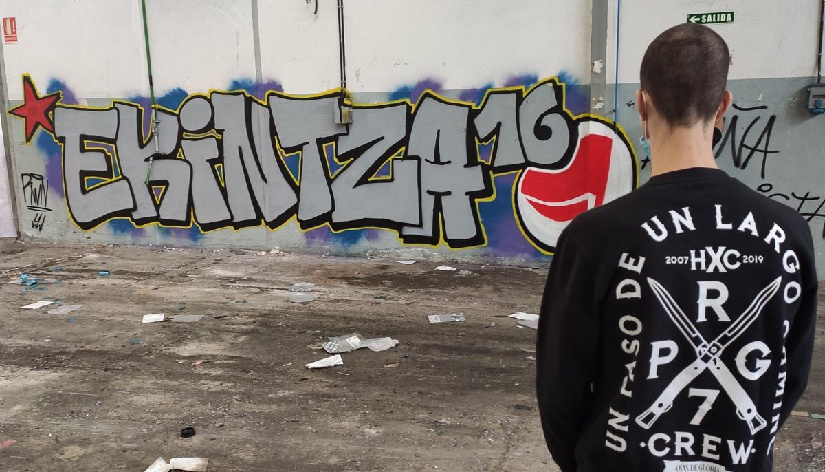 RpgSiete's tweet photo. #ekintza16 #rpg7crew #rpg7 #rpgsietecrew #rpgsiete #fckcps #fcknzs #fckvox #madridhardcore #hardcorepunk #hardcoremetal #madrizhardcore #hardcorewoldwide #trashmetal #metal #trash #positivehardcore
#melodichardcore #antifascisthardcore #circlepithardcore https://t.co/Cf1smxNMIB