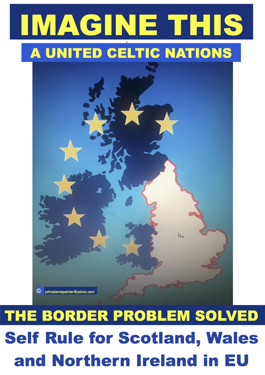 ColiemoreArt's tweet photo. @JohnAdamsArtist  Idea for a better future and solve the Brexit Problems. https://t.co/smE1QQDiol