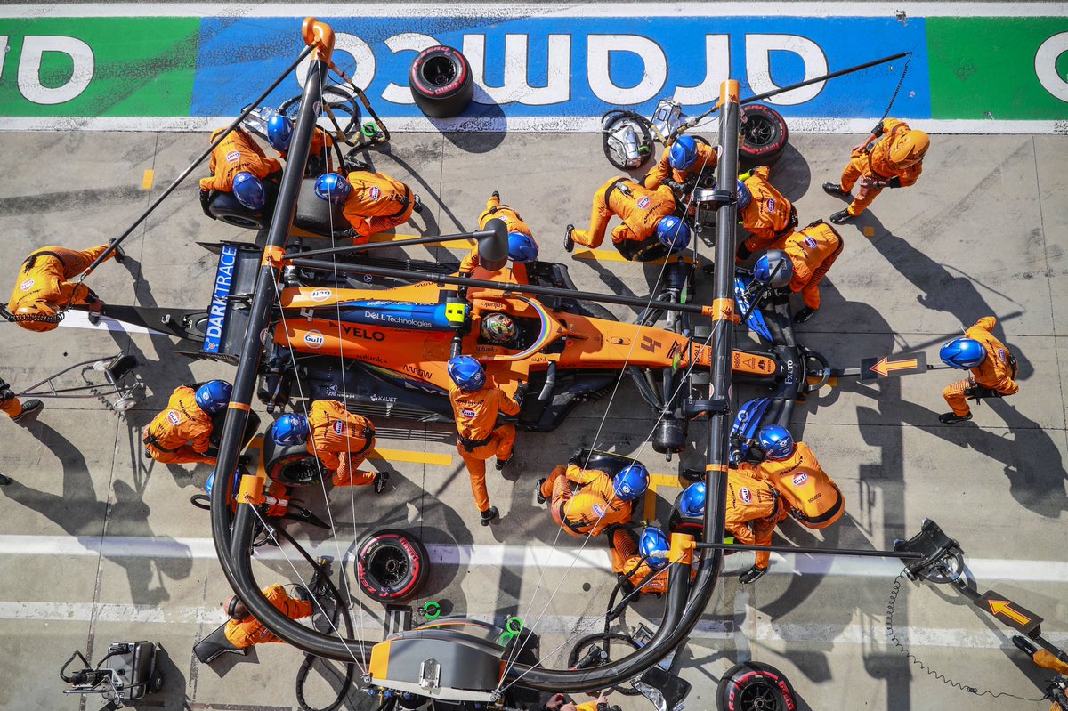 LandoNorris's tweet photo. You ain’t seen a team quite like us, just admit it. 💪 @McLarenF1 https://t.co/K2Chj1GJdW