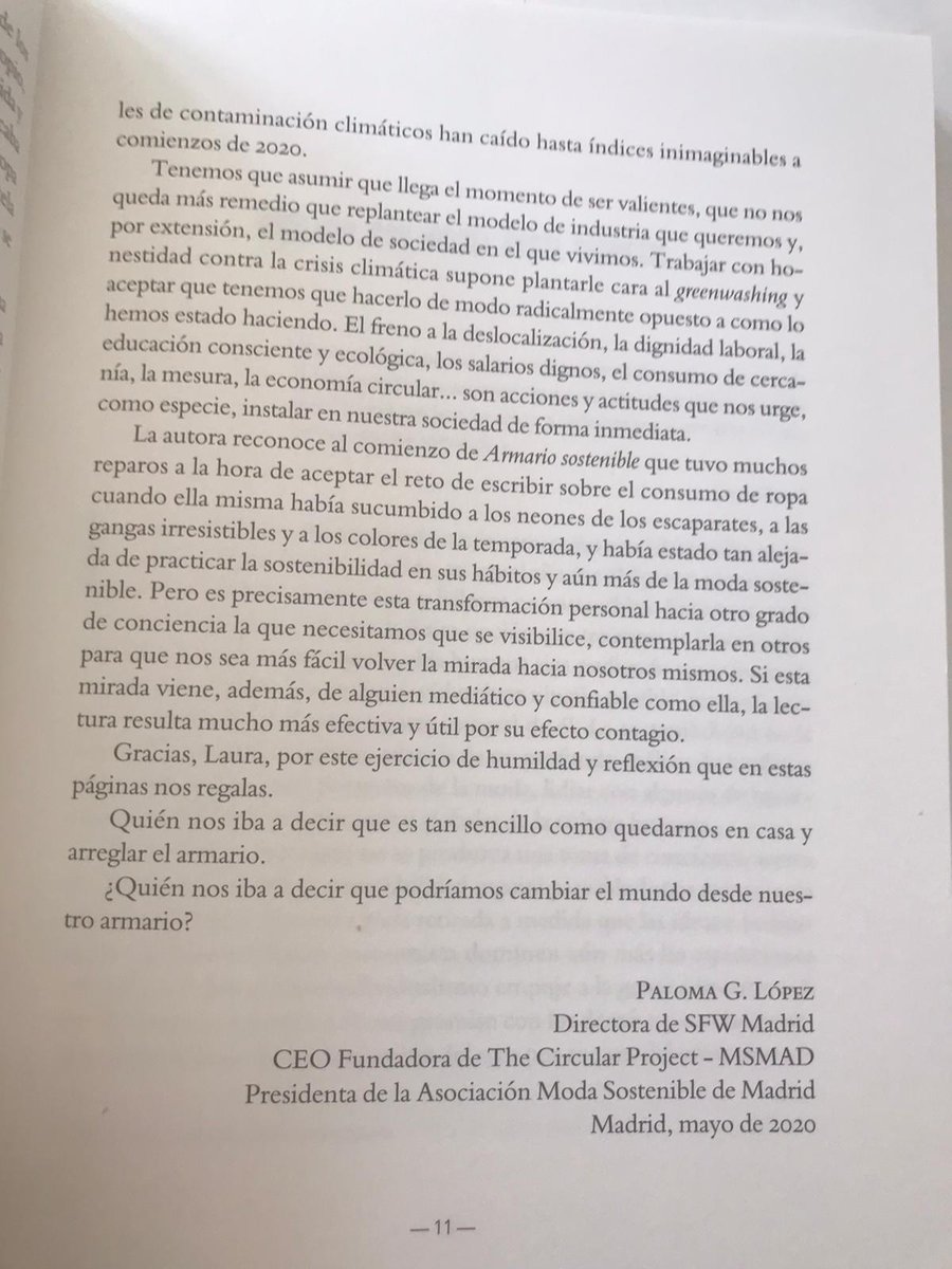 CircularProject's tweet photo. ¡Ya está aquí! Desde comienzo d mes tenéis en librerías el libro d @laura_opazo Armario Sostenible ¡y ya es top de ventas! ¡Enhorabuena!

Un gustazo ser participe d esta aventura @Paloma99KX 

¡No os lo perdáis!

#modasostenible #slowfashion #armariosostenible https://t.co/fveICAiasY
