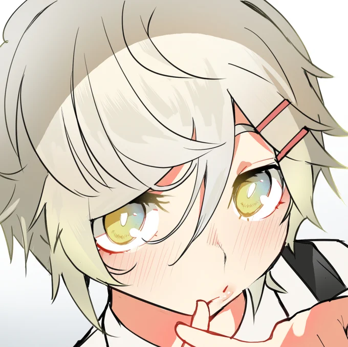 漫画を描いてて思ったんですが昔に比べかなり目の処理に寛容になったなと

昔:少しでも可愛くしたい!とグリグリ塗り込む。時間もかかる
今:瞳孔開いた目最高に可愛い…よしグラデかけとくか

昔は目=可愛いの質 くらい思ってました
だんだん呪縛解けてった感

←old  now→ 