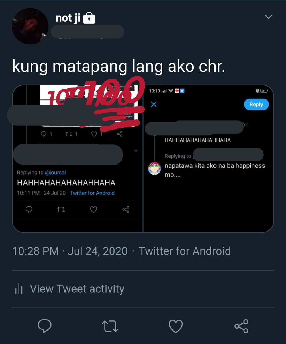 o ayan tweets galing sa priv ko yan ha,, ibang priv nga lang to di na to ginagamit ko HAHAHHAgrabe yung 2nd pic no ang wildayan na nagive away ko na kinakapalan ko na mukha ko. >:(