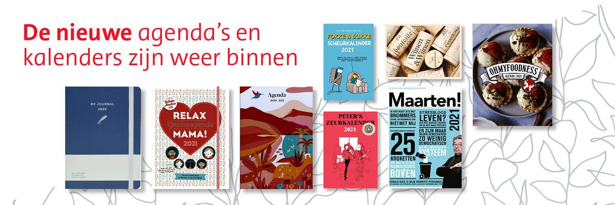 Heb jij je jaarplanning 2021 al rond? Alle nieuwe scheur- en jaarkalenders zijn weer binnen. Bekijk de mooie van Omdenken, Fokke &amp; Sukke, Oh my Foodness of Maarten! in een winkel bij jou in de buurt. Of neem een kijkje online: bit.ly/3m5dSIL #agenda2021 #kalender2021