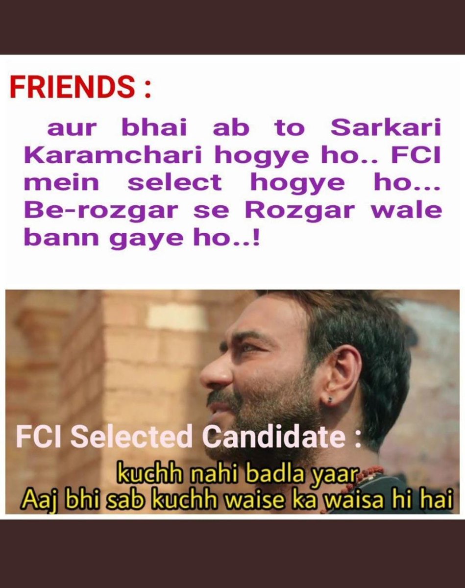 Sanjay66527379's tweet photo. #speakup4fcijoining #fci_justiceforewsobc 
#Local4Poshan @duggal_jagjit @PMOIndia @irvpaswan 
@FCI_India @FCIforum https://t.co/fpMlxlNnWv