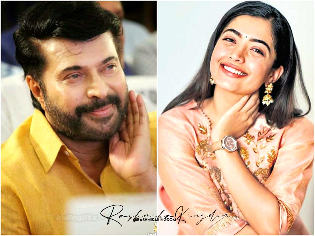 RashmikaFanArmy's tweet photo. Happy Birthday to The Megastar of Indian Cinema !!
"Padmashree Dr. Bharat Mammootty"
@mammukka  Sir 💐💐💐🙏🙏

Pride of Indian Cinema...🤗🙂

A Successful Year ahead Sir. Birthday Wishes from  All  @iamRashmika  Fans.

#HappyBirthdayMammukka https://t.co/T6RI2qmBjH