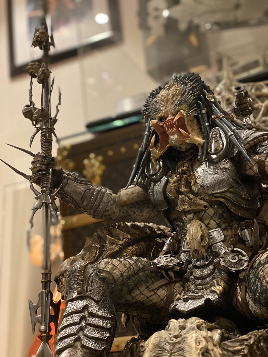 MUSES691's tweet photo. #YautjaThrone coming soon 😈 
• MUSES69 
• WeChat：MUSES69STUDIO
• Weibo：MUSES69
• Ins : muses69studio
#muses69##alien #aliens #hrgiger#giger #hrgigermuseum#xeno#xenomorph#Yautja#Statue#dark#art#metal#toys#blackart#Predator#collectors#collectibles#customization#statue#horror https://t.co/ZlclwaxJXH