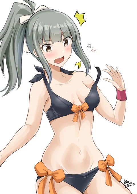 夕張改二水着を再掲しておく 