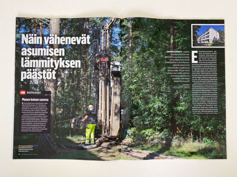 Lukusuositus: <a href="/TM_testaa/">Tekniikan Maailma</a> juttu asumisen päästöistä. Tärkeät tunnusluvut:

* Asuminen 1/3 kotitalouksien hiilijalanjäljestä
* Tilojen lämmitys 68 % energiankulutuksesta 
* Järkevä säästöpotentiaali 70-80 %

tekniikanmaailma.fi/lehti/16b-2020…
#yhteistyössä <a href="/varma_tweet/">Työeläkeyhtiö Varma</a> <a href="/ITomperi/">Ilkka Tomperi</a> <a href="/SariRaunio/">Sari Raunio</a>
