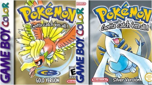  Pokemon Gold & Silver. 1999. NintendoConsiderados los mejores juegos de Pokemon, Gold & Silver fueron la ansiada continuación de los primeros juegos, Red & Blue de 3 años atrás, añadiendo 100 a los 151 Pokemon existentes y evolucionando su jugabilidad y dificultad.