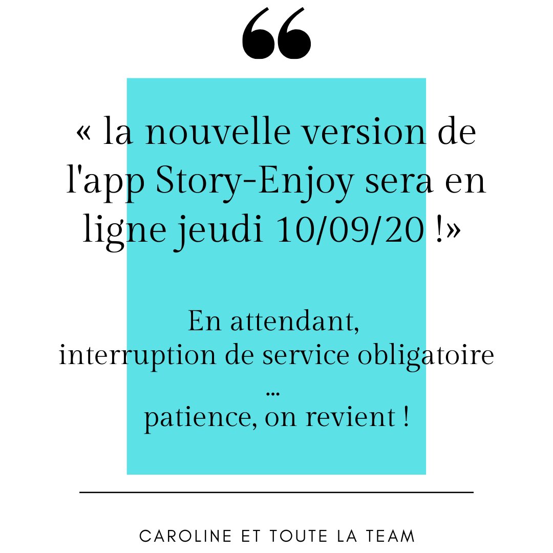 Oyé! C’est imminent ... je vous annonce la sortie de la nouvelle version de StoryEnjoy ! Nouvelles fonctionnalités, nouveau design, nouvelles histoires et surtout un fonctionnement novateur où chaque enfant recoit histoires et souvenirs en vidéo de la part de sa tribu familiale !