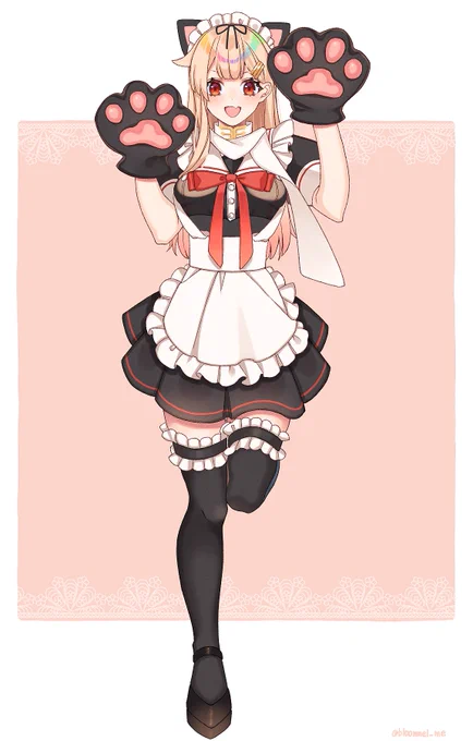 猫ちゃんメイドな夕立 