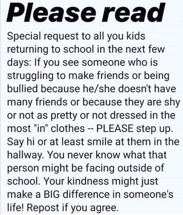 UNBMHockey's tweet photo. 🗣🗣 This also applies to tryouts, sport camps, teams etc. 

Not everyone is the same or can afford the best equipment. 

Be kind, be a leader! https://t.co/BFYK0TfYQZ