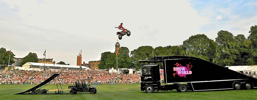 ShowworldUK's tweet photo. If we are to see festivals, carnivals &amp; outdoor shows be performed online, how do we smell the roar of the crowd and witness death defying stunts by manic motorcyclists?
Will the Bank holiday blues be replaced with online optimism – Virtually?

https://t.co/UPRAXfGRSs #COVID19 https://t.co/9WVe2SaEoD