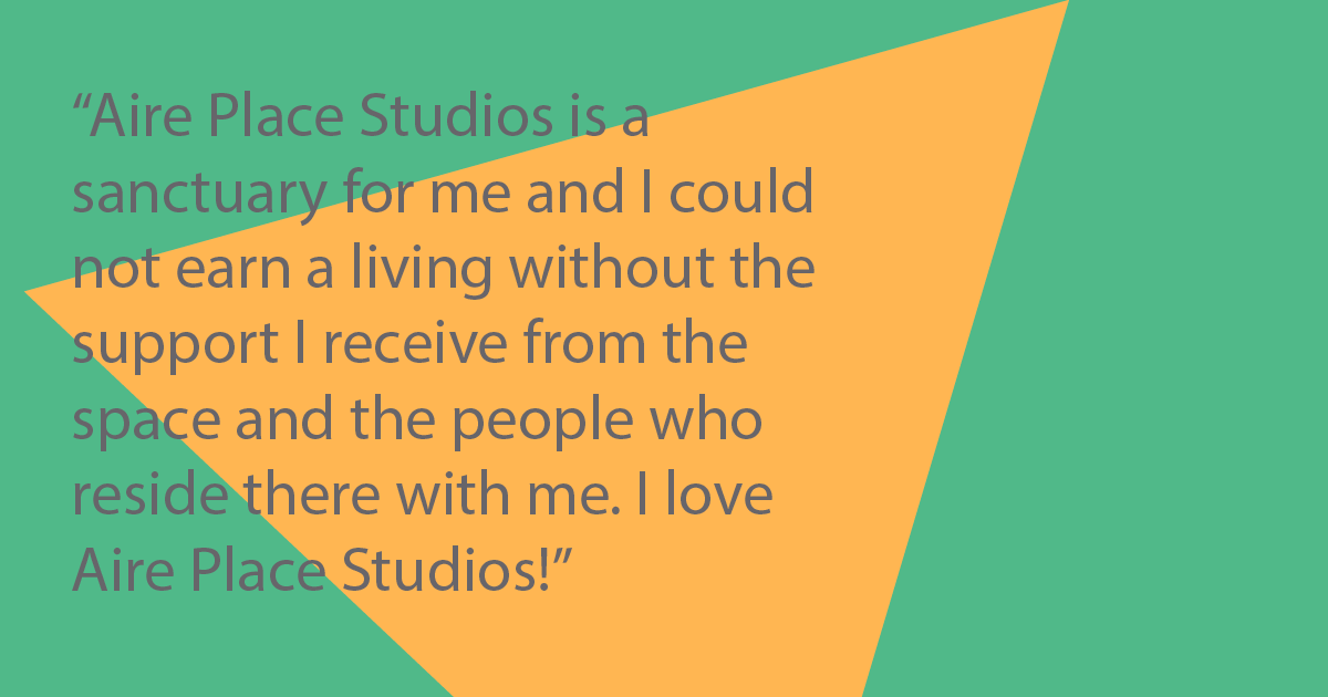 AirePlaceStudio's tweet photo. Every penny we make goes back into the space, the people and the organisations becoming stronger. We have been hit with flooding, yearly rising costs and now COVID - but we are still here and working hard.

 #leeds #aireplacestudios #workspace #creativespace #creativeleeds https://t.co/tMDtpxhWoU