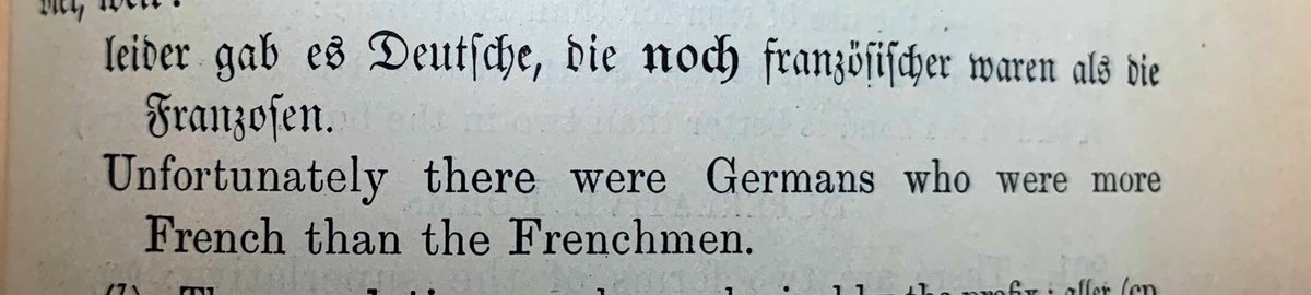The dangers of being too French. Especially when German.