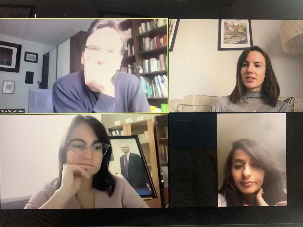 Claire_P_Horgan's tweet photo. Productive #EBMT20YA meeting post #EBMT20Virtual. Looking forward to working alongside @NicoGagelmann @millions1315 @TamarAzikuri @Juli22031994 @JennaSeffen @TheEBMT with many exciting trainee initiatives to come https://t.co/9ZIl5hnQsB