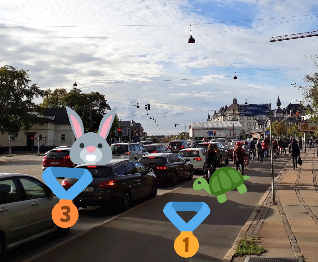 bicivikingo's tweet photo. Uanset om det hedder 1.000.000 #Elbiler i morgen, om 3 år eller i 2030 er den gode gamle cykel fortsat den hurtigste, sundeste, billigste og mest effektive løsning - både ift komme hjem fra arbejde og ift at nedbringe CO2-udslip😉
#eldrup #bilkommissionen #kbh #dkgreen #dkpol https://t.co/StoDWUNjb7