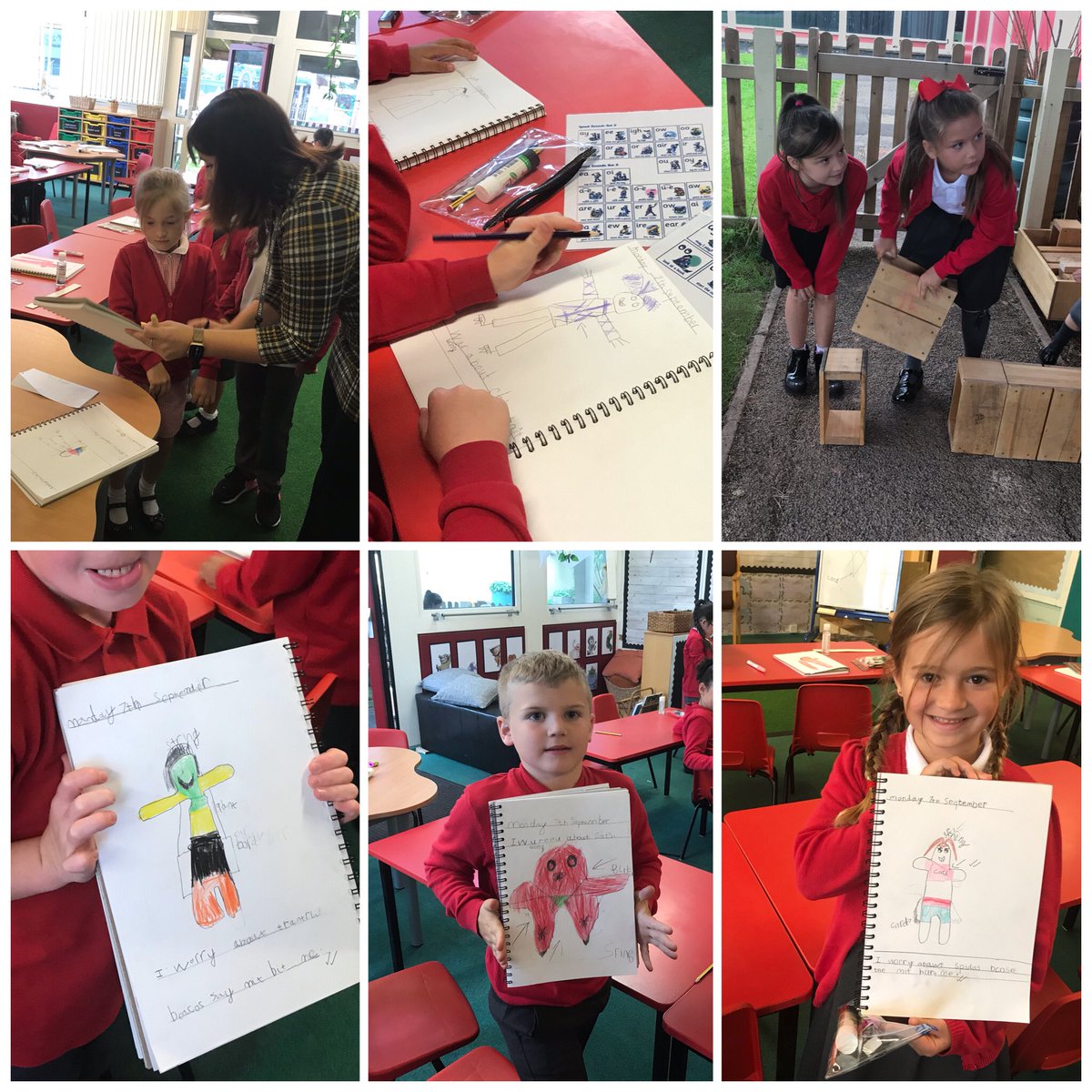 MillbrookP's tweet photo. Exploring, being curious, thinking about what worries us &amp; what helps us to learn @FpPrimary @MpsJuniors #timetoregulate #timetothink https://t.co/lv56fz0u8Y