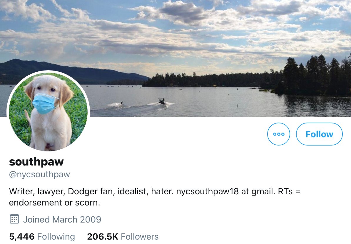 FollowOn2's tweet image. 👀 @mgsiegler started following @nycsouthpaw