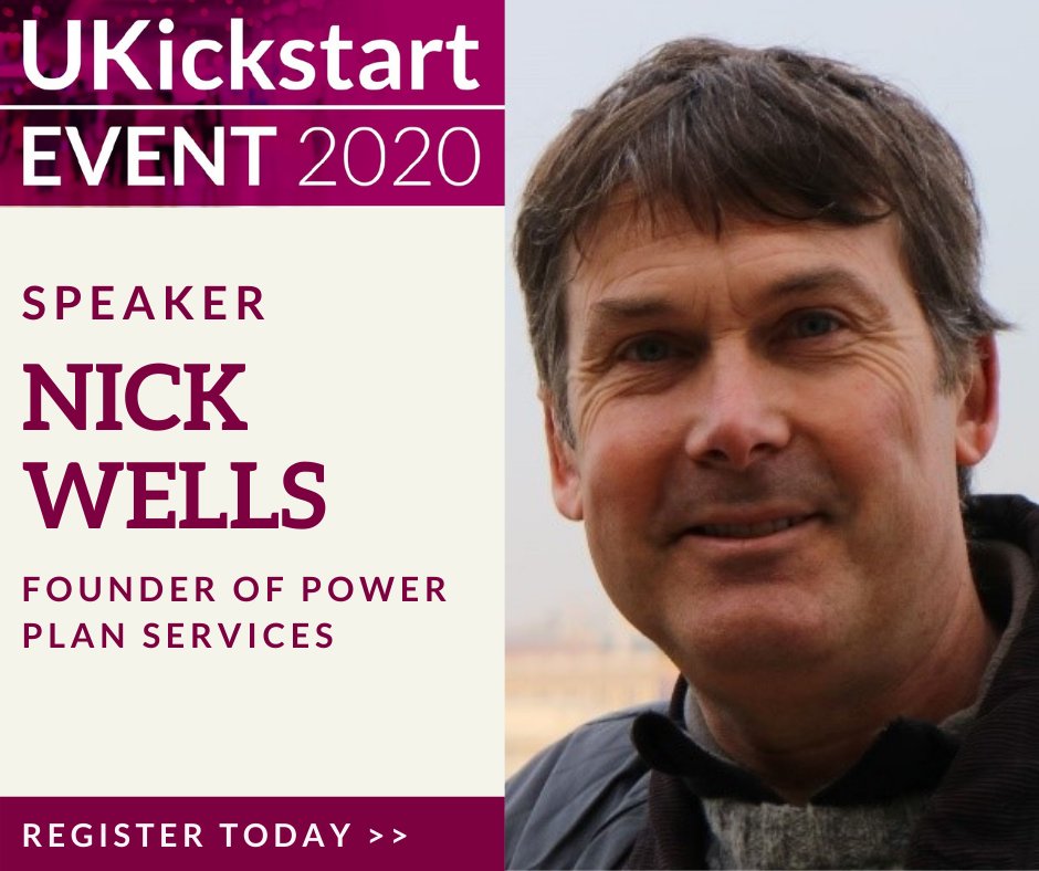 Nick Wells Founder of Power Plan Services will be speaking on the LIVE performance panel 4.30 - 5-30pm at the UKickstart Event tomorrow. Join the event in-person or online. Register today.  Register today. bit.ly/343pMfu

#getbritainmeeting #wemakeevents #ukickstart