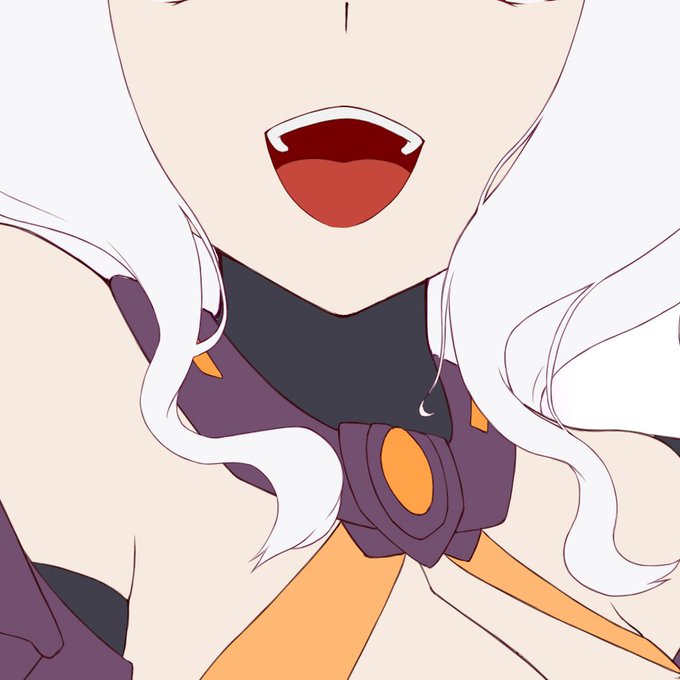 skeb進捗。とりあえず色は置いたので次から本格的に塗っていく 