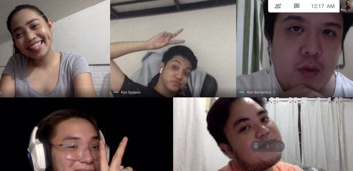 Beverly_Cumla's tweet photo. #GameNightTonight with the Quaranthings pips! @JanSilverio @panchomaniquis @kmlbarrientos @kyoquijano 🖥🤣 https://t.co/ke3gOB0gYS