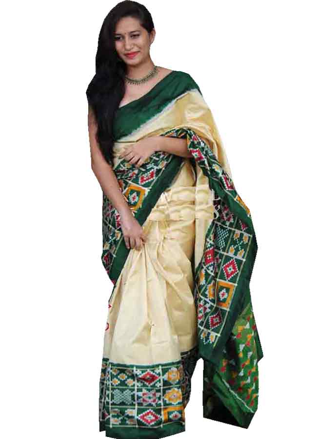 Uppada Pure Silk Cotton Pochampally Border Saree || Pure Silk Uppada saree/ silk  sarees - YouTube