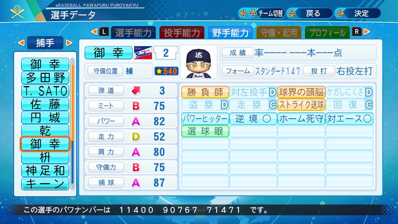ダイヤのa Act をパワプロで再現 Twitter