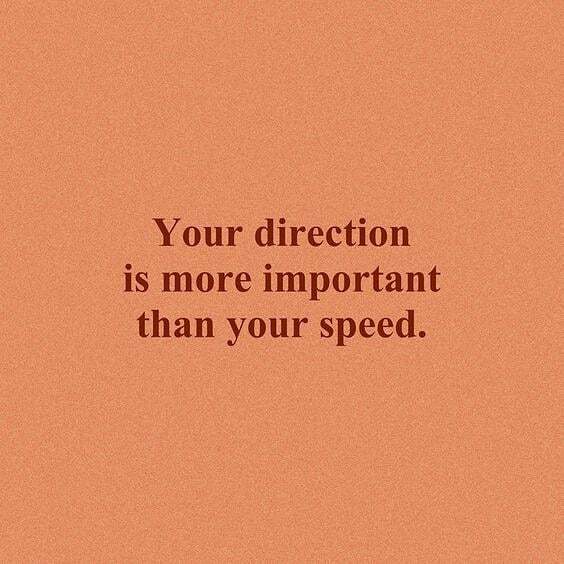 Just remember this as you are evolving into the best version of yourself! Your direction is move important than your speed.

#yourdirectionismoreimportantthanyourspeed #bepatientwithyourself #lifeisamarathonnotarace instagr.am/p/CE1yAkwlGTdo…