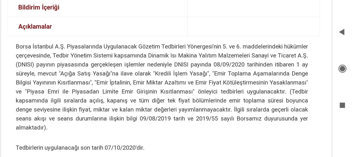 bigparayorum's tweet photo. Sadece %30 primlenen #dinamikısı hisselerine tedbir getiren @spk, %300 prim yapan ve bedelli sermaye arttirimi kokan #Fenerbahce hisselerine herhangi bir tedbir getirmedi. Çünkü kyde 32 lot var. #Fenerde ise mal byde. #SPK sen borsayı bu ye göre yönetiyorsun
#dnısıh #bist #BORSA https://t.co/YE2W4HdLqK