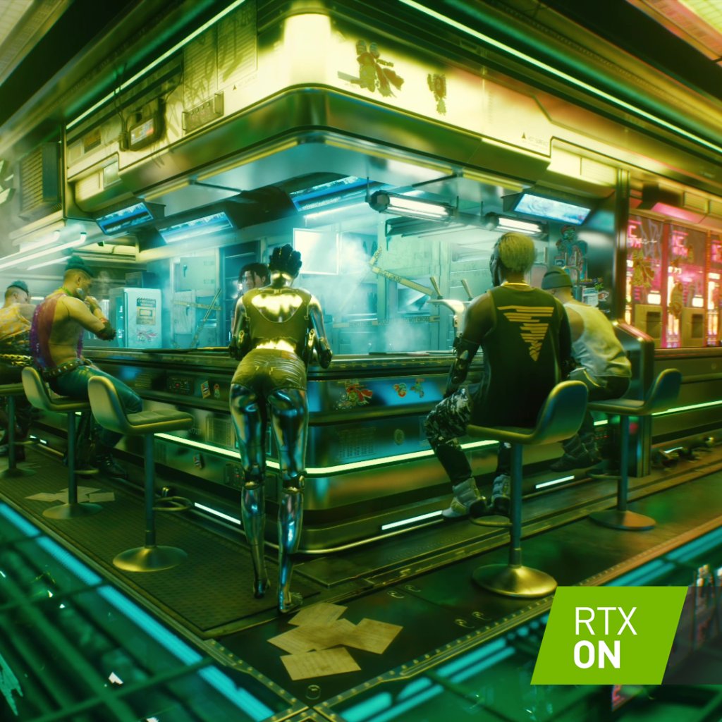 NVIDIAGeForceFR's tweet photo. Night City ? ✅
NVIDIA GeForce RTX Série 30 ? ✅
Ray Tracing ? ✅
DLSS 2.0 ? ✅

#UltimatePlay https://t.co/kZnfwz6zeS