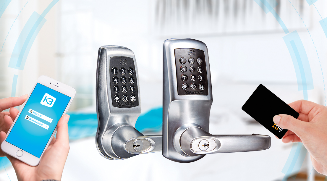 CodelocksInc's tweet image. Our self-service style Smart Locks can help you manage your guests and meet new hospitality guidelines: zcu.io/9s5Y  #guestaccess #smartlocks #contactlesssolutions