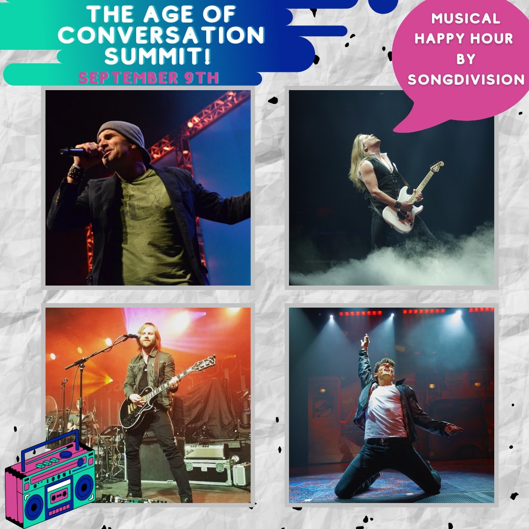 Haute_Community's tweet photo. Need some #livemusic in your life? Join us at #ageofconversation for that and a day of #careerdevelopment #entreprenuertips #socialmediamarketing and learning to plan amazing #virtualevents. https://t.co/LIWnLQrlEk https://t.co/96uvOefg8E
