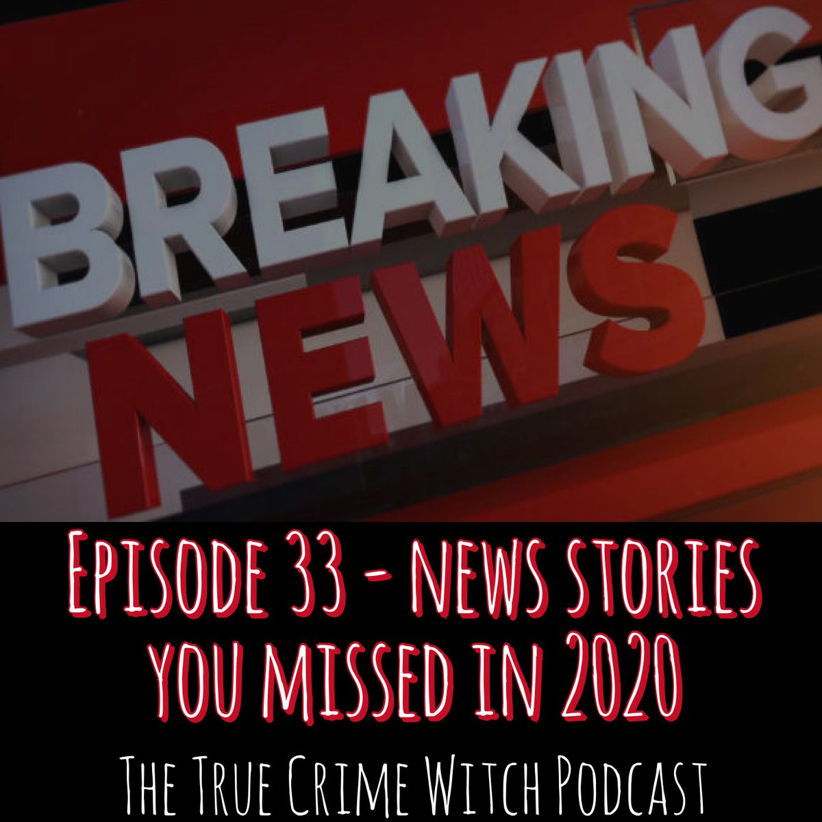 🚨NEW EPIOSDE🚨
33: News stories you missed in 2020. 
LISTEN HERE linktr.ee/truecrimewitch 

What’s the weirdest news story you’ve heard this year? #truecrime #truecrimepodcast #serialkillers #podfamily #podcast