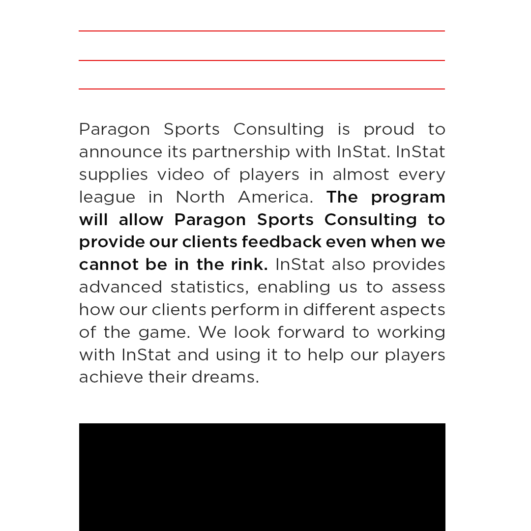 ParagonAthlete's tweet photo. We're excited to announce our partnership with @instathockey to provide video analysis and statistical data for our players to help them achieve their dreams. We're all about leveling up and this partnership will do just that. 

#hockeydata #hockeyanalytics #hockeyscouting https://t.co/ZoSNeW8hgF