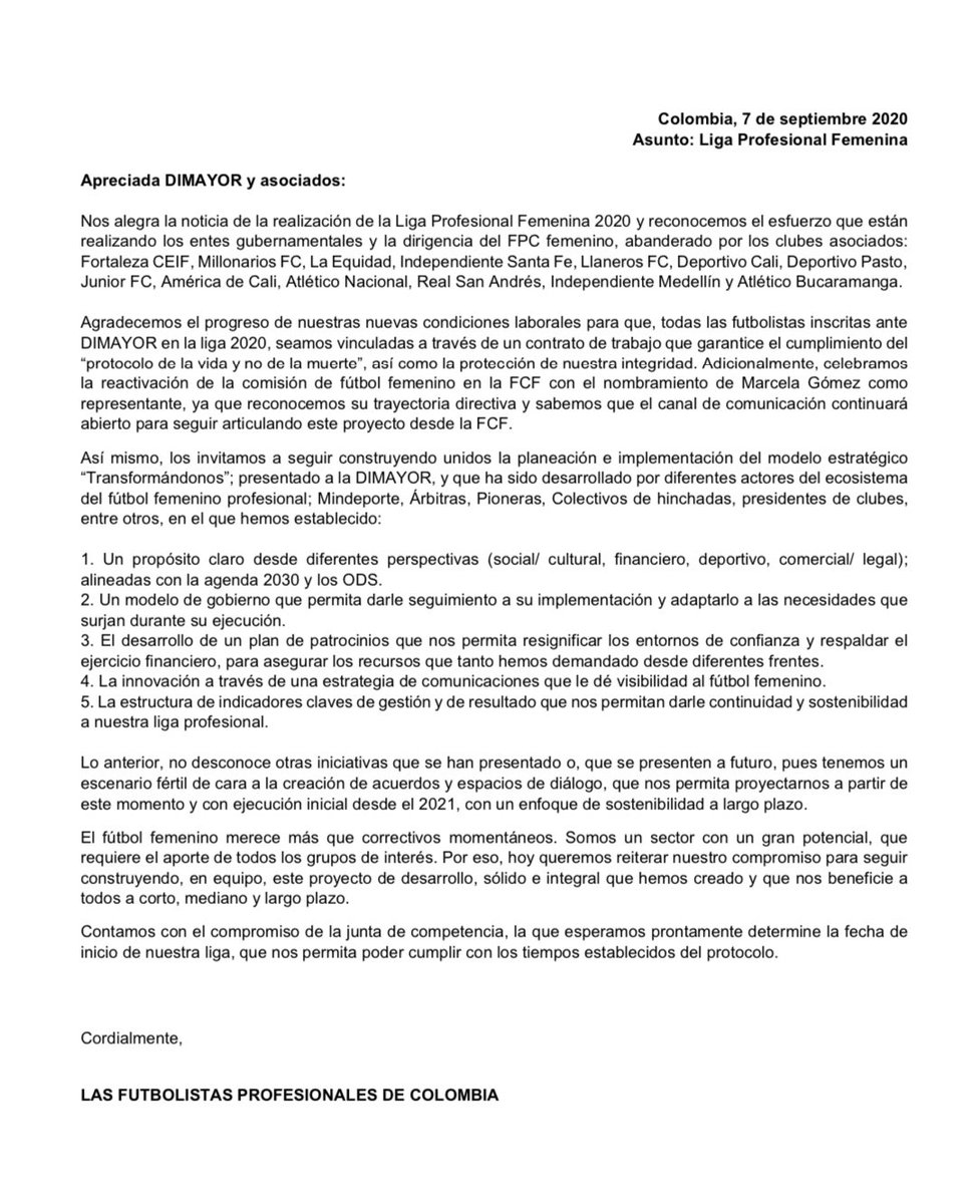 VCordoba1's tweet photo. Una liga sostenible con un compromiso articulado @Dimayor 👊🏽 https://t.co/9pfWUfp0kz