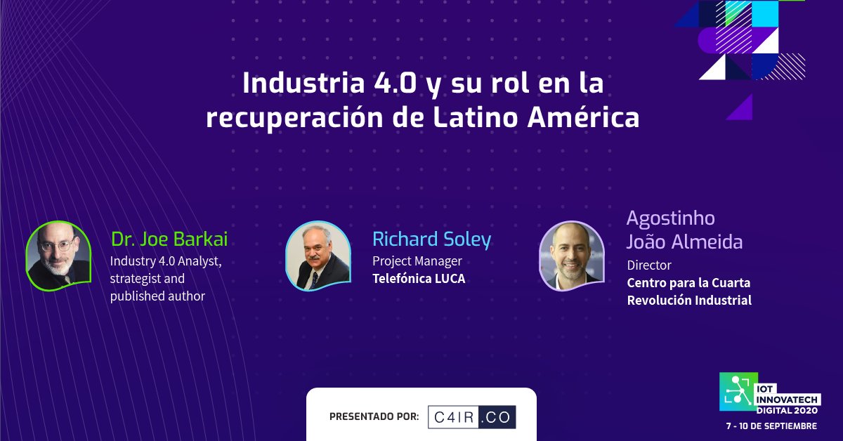 Centro para la Cuarta Revolución Industrial tweet media