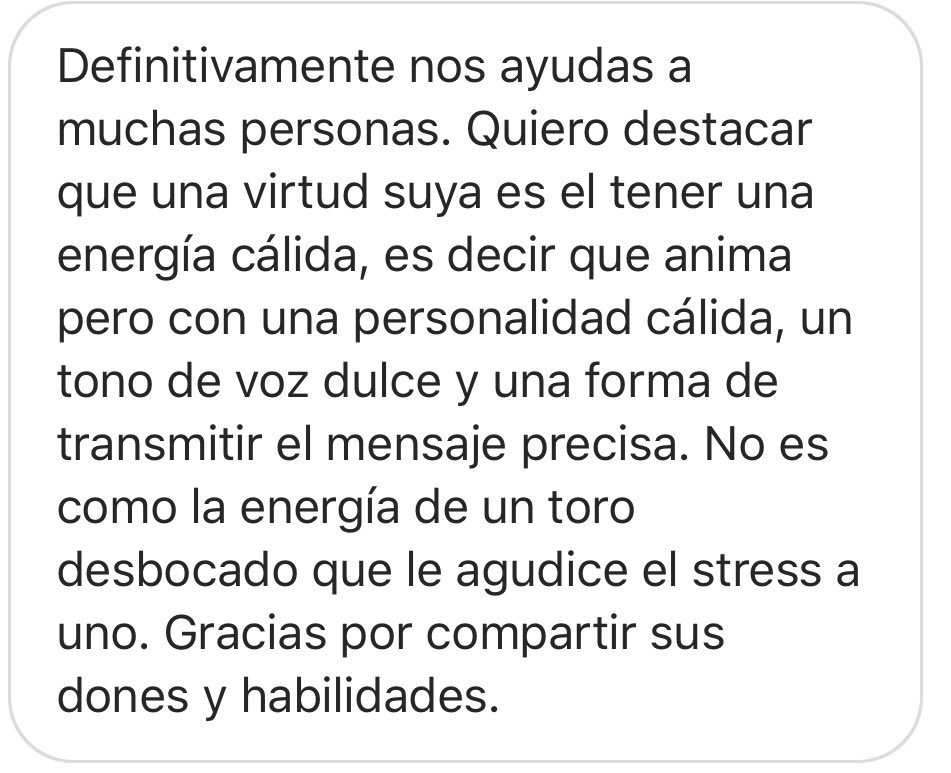 Que, ¿porqué molan los lunes? Por mensajes como los de Sharon, que da sentido a lo que compartimos cada domingo en directo con @JaviGalue en su canal de YouTube 👇🏻🙂

¿Te vienes este domingo a aprender a comunicar online? 

Suscríbete para no perderte ná👉🏻 youtube.com/channel/UCPijF…