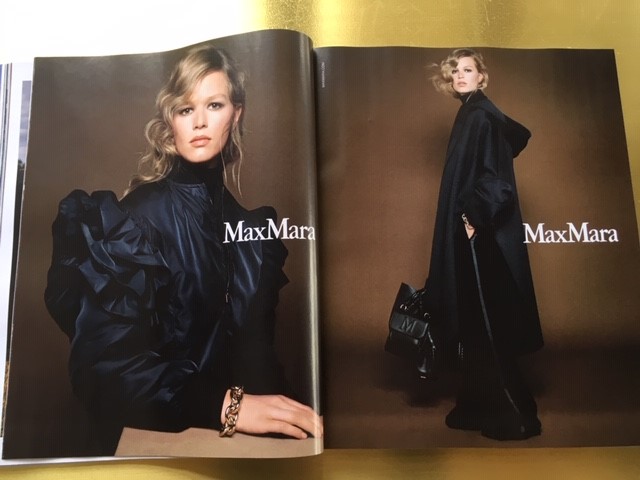Same old same old,  @maxmara. If you're not going to innovate in your  @condenast  @voguemagazine  #VogueHope  #SeptemberIssue ad approach, then why not at least cast an interesting model vs standard white blonde? Why not (shock horror) an OLDER WOMAN? Even, a REAL-LIFE OLDER WOMAN?