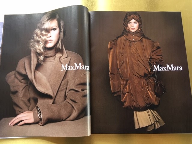 Same old same old,  @maxmara. If you're not going to innovate in your  @condenast  @voguemagazine  #VogueHope  #SeptemberIssue ad approach, then why not at least cast an interesting model vs standard white blonde? Why not (shock horror) an OLDER WOMAN? Even, a REAL-LIFE OLDER WOMAN?