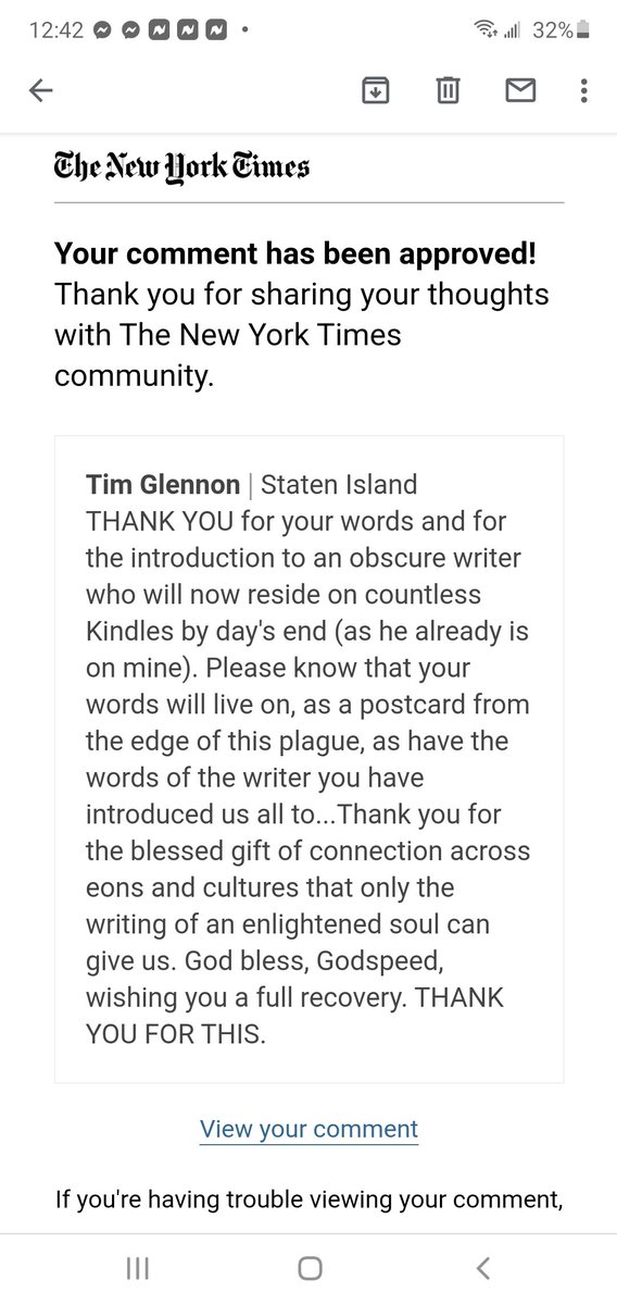 csimgt725's tweet image. My latest comment to @nytimes was published #ProfTimRN