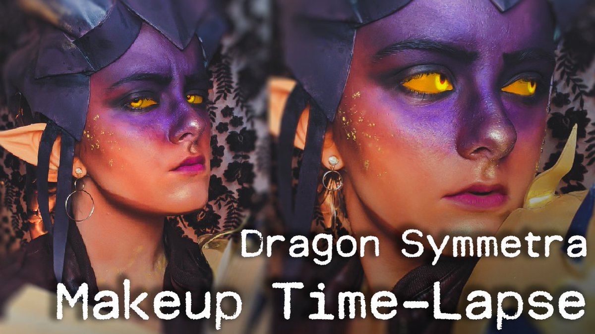 Dooooope. soo badass!! def gonna watch this!! love a good dragon makeup  #Symmetra #dragon #Overwatch, image size:1200x675