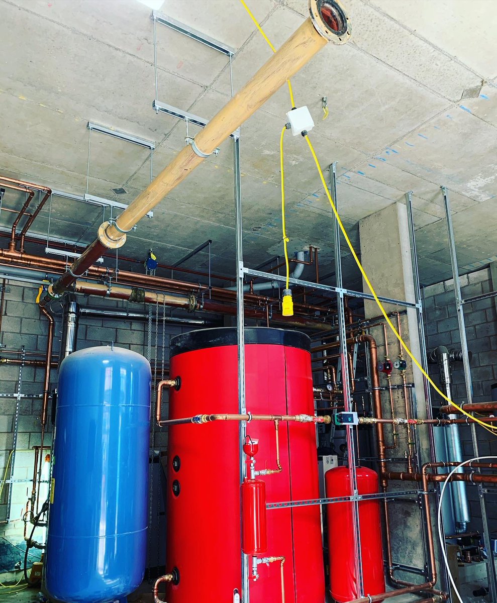 FlowtechM's tweet image. Nottingham - Plantroom install with RGR building