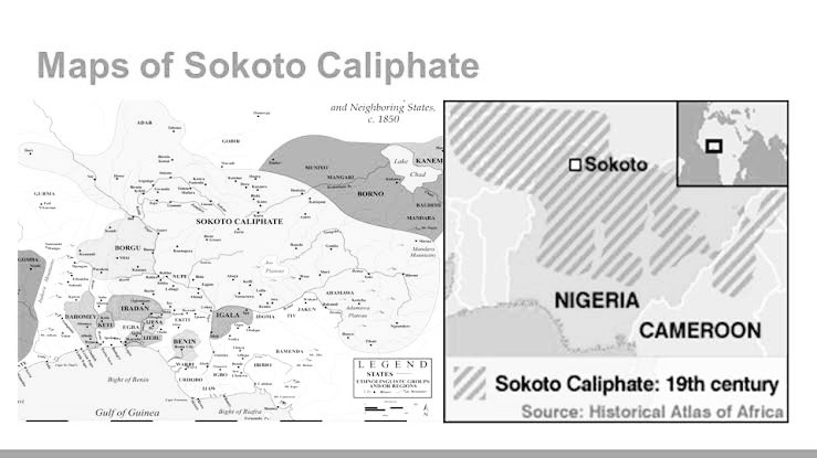 It became one of the largest states in Africa, stretching from modern-day Burkina Faso to Cameroon and including most of northern Nigeria and southern Niger. At its height, the Sokoto state included over 30 different emirates under its political structure.