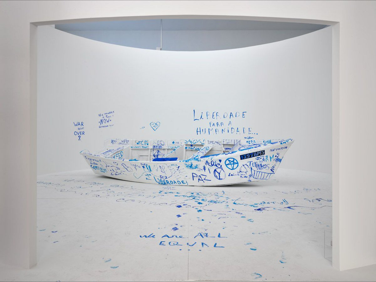 ADD COLOR (REFUGEE BOAT), 1960/2016-2020 Installation view, Yoko