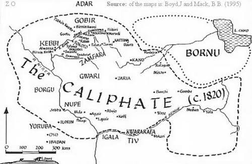 The Rise And Fall Of Sokoto Caliphate.Sokoto Caliphate was a sovereign Sunni Muslim caliphate in West Africa, founded during the jihad of the Fulani War in 1804 by Usman dan Fodio, made up of Hausa Kingdoms, at its height it link 30 different emirates and over 10 million people.