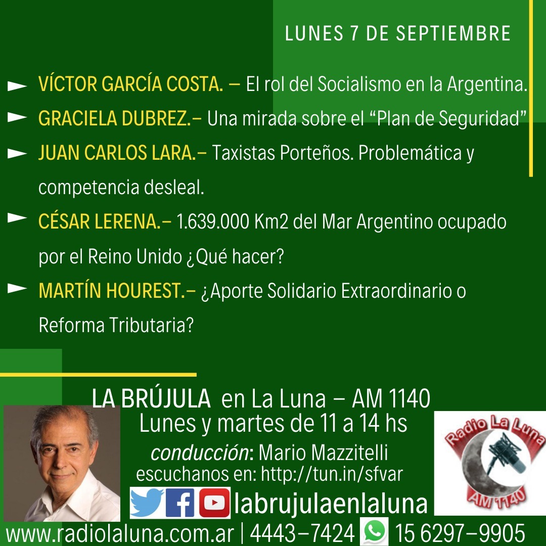LaBrjula2's tweet photo. Hoy, a partir de las 11:00 hs, comienza nuestra transmisión de La Brújula por AM 1140.
#Seguridad #TaxistasPorteños #ReinoUnido #MarArgentino #ReformaTributaria 
En vivo por https://t.co/kiPfsno0KD, en https://t.co/G3jeirkZhD o desde tu celular en https://t.co/6jEggBe9gS https://t.co/wYfcHpE0Cm